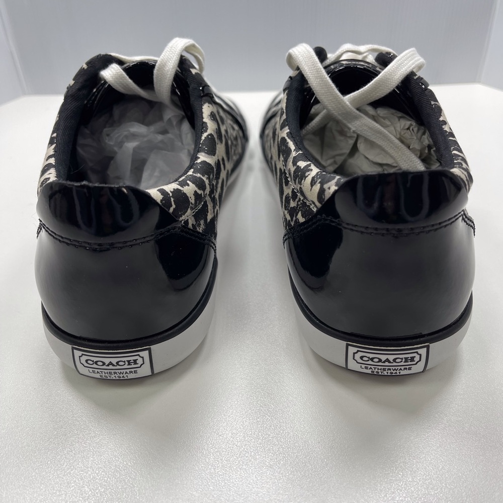 Coach Barrett Cheetah Sneakers Animal Print Shoes, Size 9.5 - Picture 5 of 11